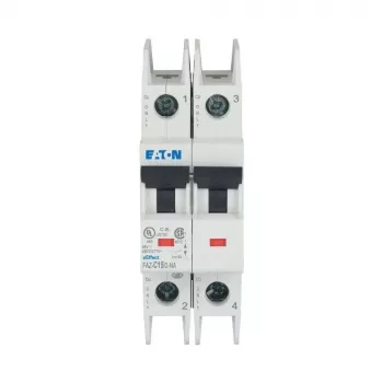 Eaton FAZ-C15/2-NA Disjuntor magnetotérmico de 15 A 2 polos com característica C (MCB) 102169
