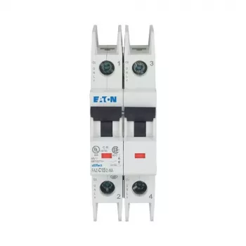 Eaton FAZ-C15/2-NA Disjuntor magnetotérmico de 15 A 2 polos com característica C (MCB) 102169
