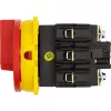 Eaton P3-100/EA/SVB Interruptor principal de 100 A 3 polos bloqueável, vermelho/amarelo