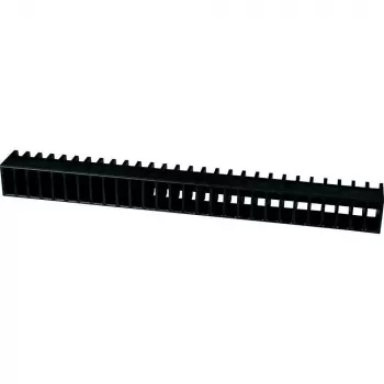 EATON BZ248 Calha de montagem perfil C 20x48 mm, 2000 mm, aço galvanizado a quente, pré-perfurado 076516