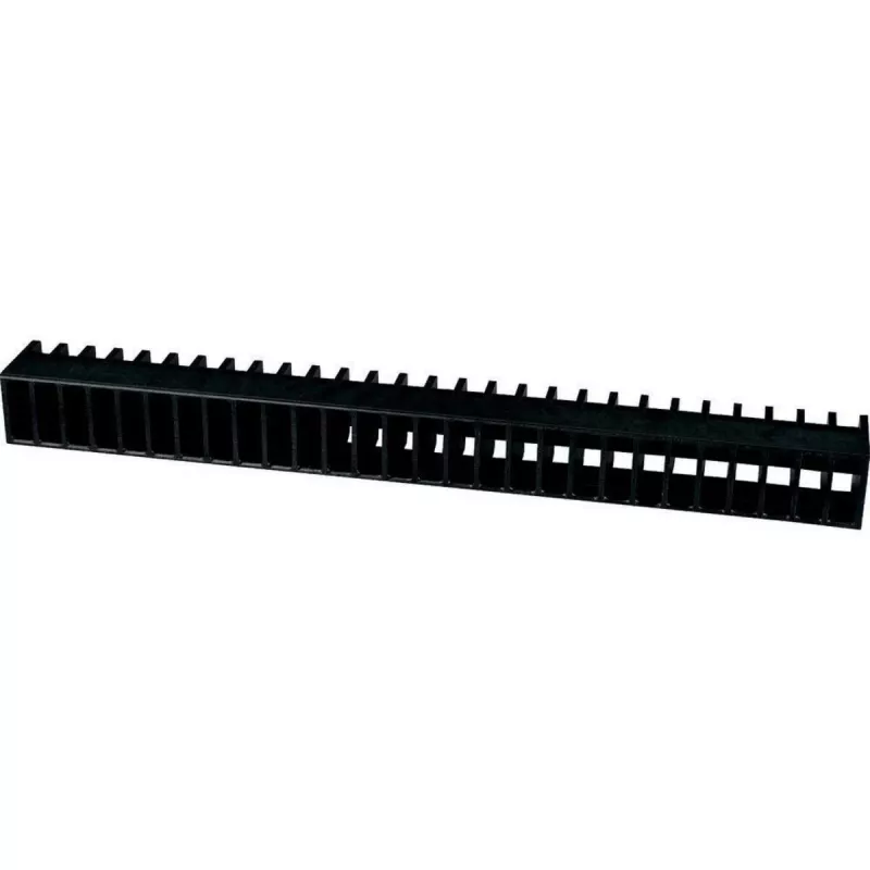 EATON BZ248 Calha de montagem perfil C 20x48 mm, 2000 mm, aço galvanizado a quente, pré-perfurado 076516