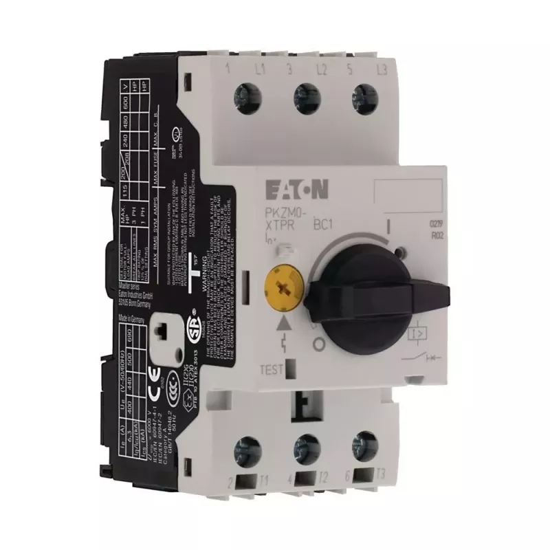 Eaton PKZM0-6,3-T Disjuntor-motor, 3 polos, 4-6,3 A 088915