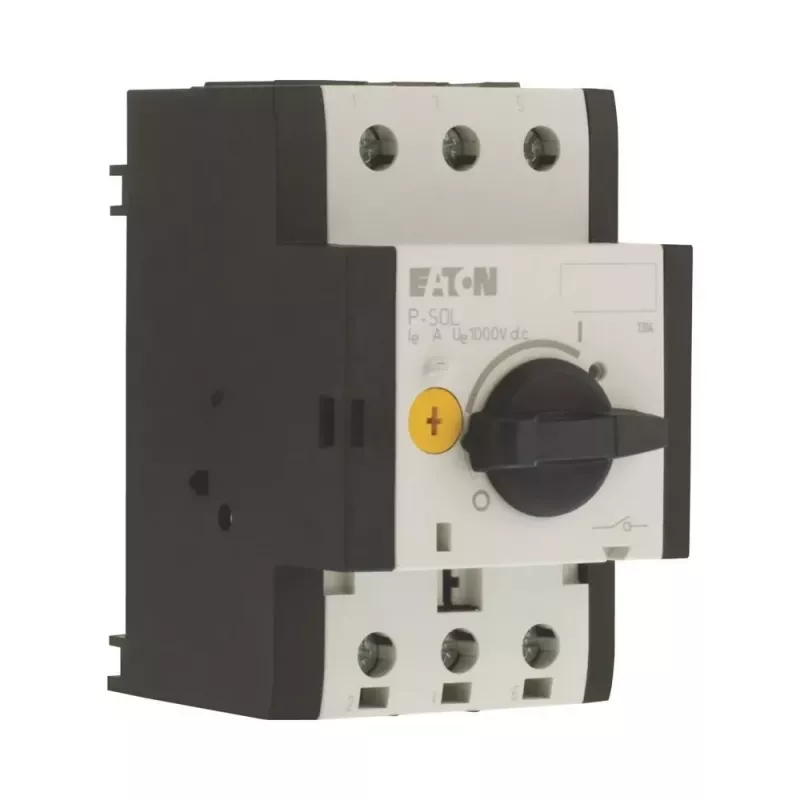 Eaton P-SOL30 Interruptor principal rotativo de 2 polos, 32 A, preto/branco 120935