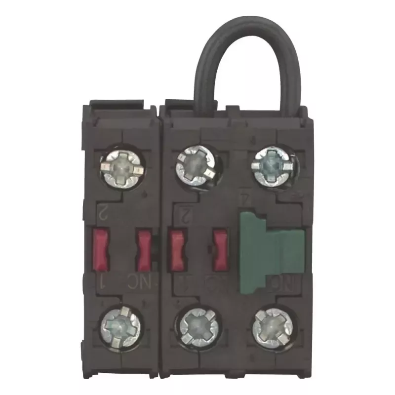 Eaton M22-KC02SMC10 Elemento de contacto, 2 NF, terminais de parafuso, montagem frontal 121720