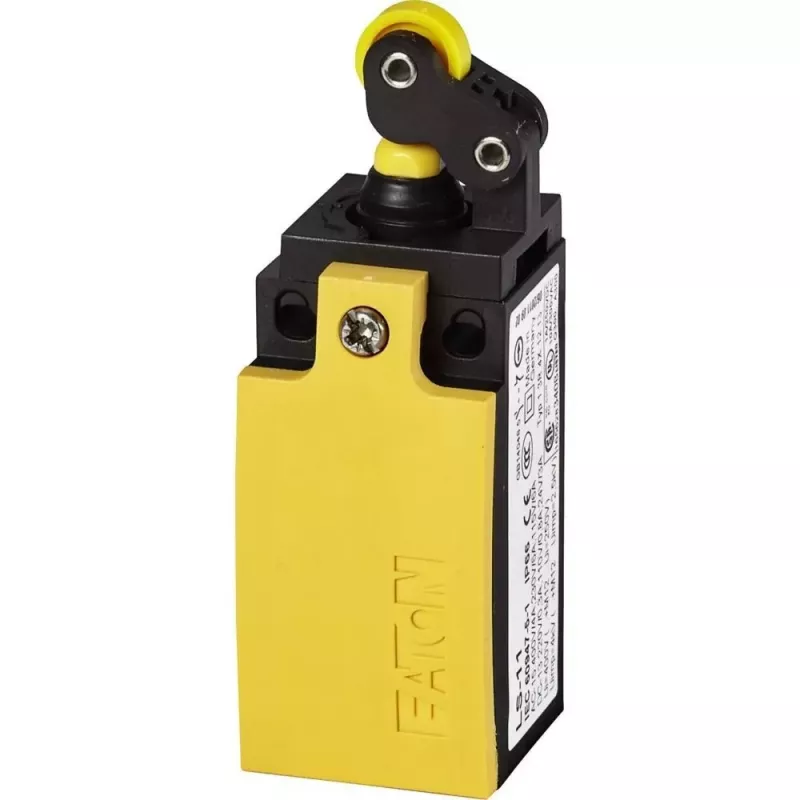 Interruptor de fim de curso Eaton LS-S11/LS, alavanca com rolete, contacto momentâneo, 1NO+1NC, 400VAC 4A, IP67 106787