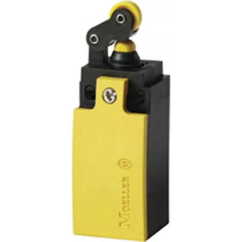 Interruptor de fim de curso Eaton LS-S11/LS, alavanca com rolete, contacto momentâneo, 1NO+1NC, 400VAC 4A, IP67 106787