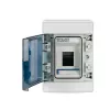 Eaton 174221 IKA-1/4-ST quadro de distribuição pequeno de montagem saliente, 4 módulos, 1 fila
