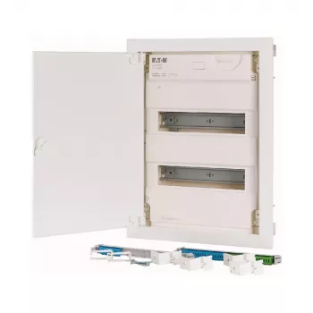Eaton KLV-24UPP-F quadro de distribuição multimédia, encastrar, 24 módulos, porta branca 178800