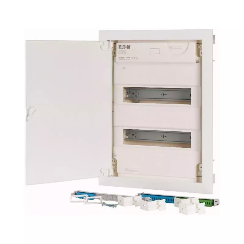 Eaton KLV-24UPP-F quadro de distribuição multimédia, encastrar, 24 módulos, porta branca 178800