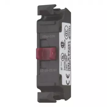 Eaton M22-FK01 elemento de contacto traseiro plano, 1 NC, terminais de parafuso, montagem frontal 180791