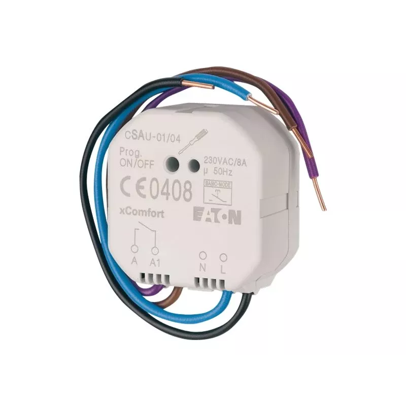Eaton xComfort Smart Home atuador de comutação sem fios, livre de potencial, 121080