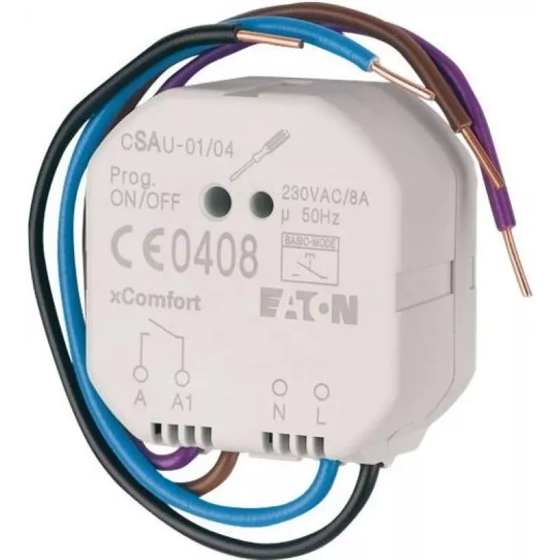 Eaton xComfort Smart Home atuador de comutação sem fios, livre de potencial, 121080
