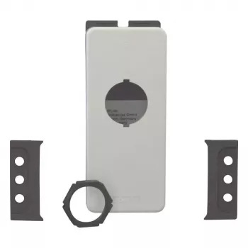 EATON M22-FI1 caixa de superfície, 1 ponto de comando, cinzento/preto, IP66/IP67/IP69K