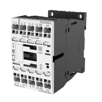 EATON DILM7-19922401 Contator de potência, tripolar, 7 A, bobina 230 V AC