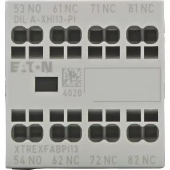 Eaton DILA-XHI13-PI Bloco de contactos auxiliares, 1NO+3NC, montagem frontal, terminais de parafuso 199320