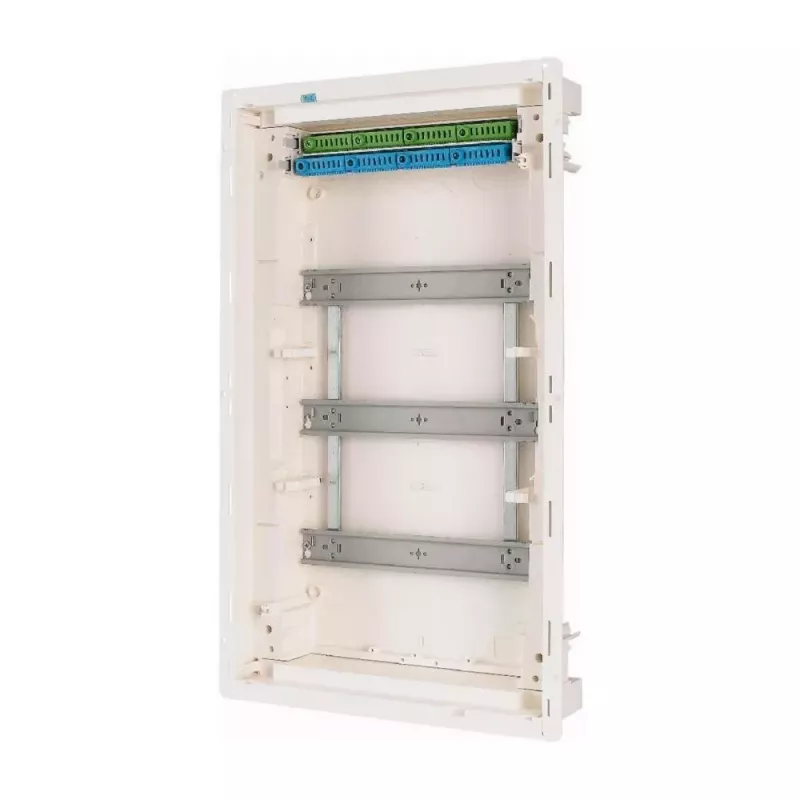 Eaton KLV-36HWP-F Quadro de distribuição de montagem à superfície, 3 filas, 36 módulos, porta transparente, branco 178810