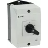 Eaton Interruptor basculante ON-OFF T0-4-8410/I1 3 polos, 20 A, montagem frontal, preto/branco 207140
