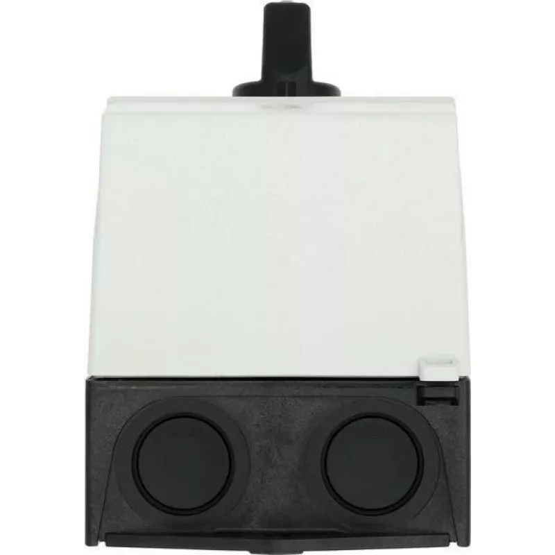 Eaton Interruptor basculante ON-OFF T0-4-8410/I1 3 polos, 20 A, montagem frontal, preto/branco 207140