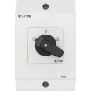 Eaton Interruptor basculante ON-OFF T0-4-8410/I1 3 polos, 20 A, montagem frontal, preto/branco 207140