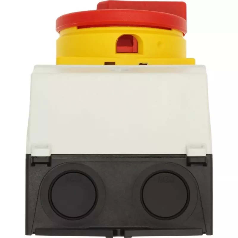 Eaton T0-1-8200/I1/SVB interruptor de alavanca unipolar, vermelho / branco / amarelo 207145