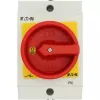 Eaton T0-1-8200/I1/SVB interruptor de alavanca unipolar, vermelho / branco / amarelo 207145