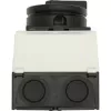 Eaton T0-2-1/I1/SVB-SW interruptor de alavanca tripolar, preto/branco, 207148