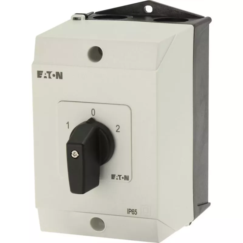 Eaton T3-3-8212/I2 Interruptor de cames tripolar, 32 A, preto/branco 207183