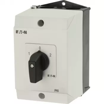 Eaton T3-3-8401/I2 Interruptor de cames tripolar, 32 A, botão rotativo preto 207188