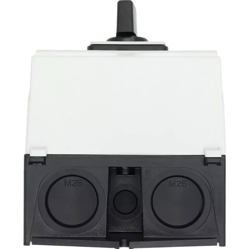 Eaton T3-3-8401/I2 Interruptor de cames tripolar, 32 A, botão rotativo preto 207188