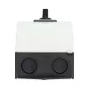 Eaton T3-4-8410/I2 interruptor de alavanca tripolar, preto/branco, 207195