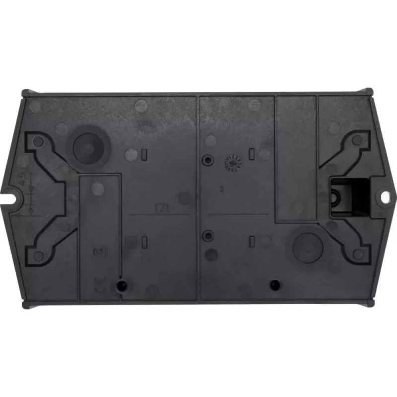 Eaton T3-4-8410/I2 interruptor de alavanca tripolar, preto/branco, 207195