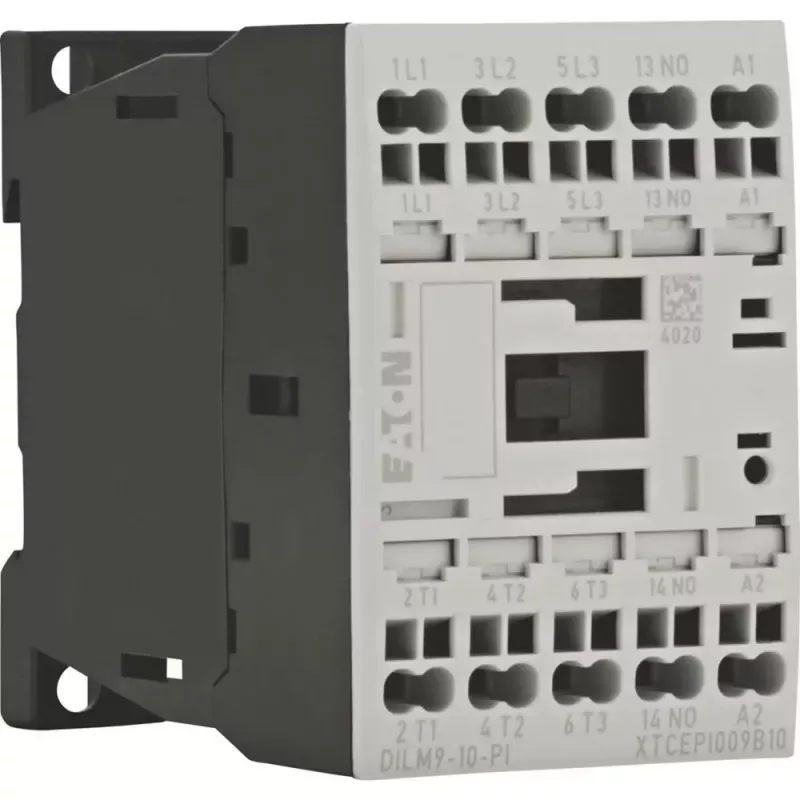 Eaton DILM9-10 Contator, 3 polos, 9 A, bobina 230 V AC 199229