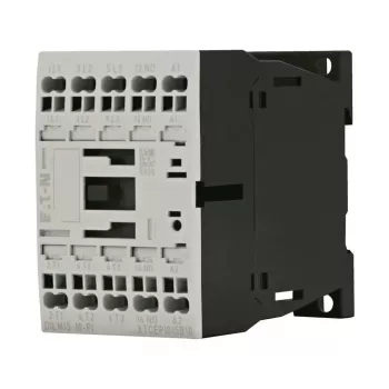 EATON DILM15 Contator, 3 polos, 15 A, bobina 230 V 50 Hz / 240 V 60 Hz, 1NO+1NC 199249