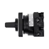 Eaton T0-1-15421/E Interruptor de came, 1 polo, LIGAR-DESLIGAR, 20 A, 690 V AC, alavanca, preto, painel frontal 48x48 mm 095806