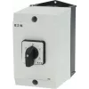 Eaton 207537 Interruptor rotativo 3 polos, 20 A, 690 V, montagem frontal, preto/branco