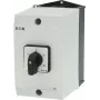 Eaton 207537 Interruptor rotativo 3 polos, 20 A, 690 V, montagem frontal, preto/branco