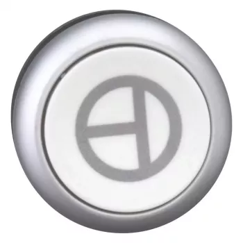 Eaton M22-D-W-X11 Atuador de botão de pressão, branco, anel frontal de plástico, 22,5 mm, instantâneo 101673