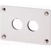 Eaton M22-E2 Placa de montagem, alumínio cinzento, IP65, 105 x 72 mm 216543