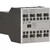 Eaton DILM12-XHI11 Bloco de contacto auxiliar, 1NO+1NC, montagem frontal, terminais de parafuso 199456