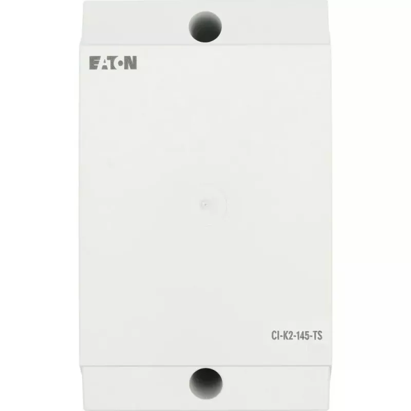 Eaton CI-K Caixa vazia para montagem em calha DIN, 100 x 160 x 145 mm, cinzento claro (RAL 7035), tampa preta (RAL 9005) 206883
