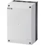 Eaton Caixa de flange inferior preta/superior branca 160 x 240 mm PC IP65 com calha DIN (CI-K 4-125-TS)