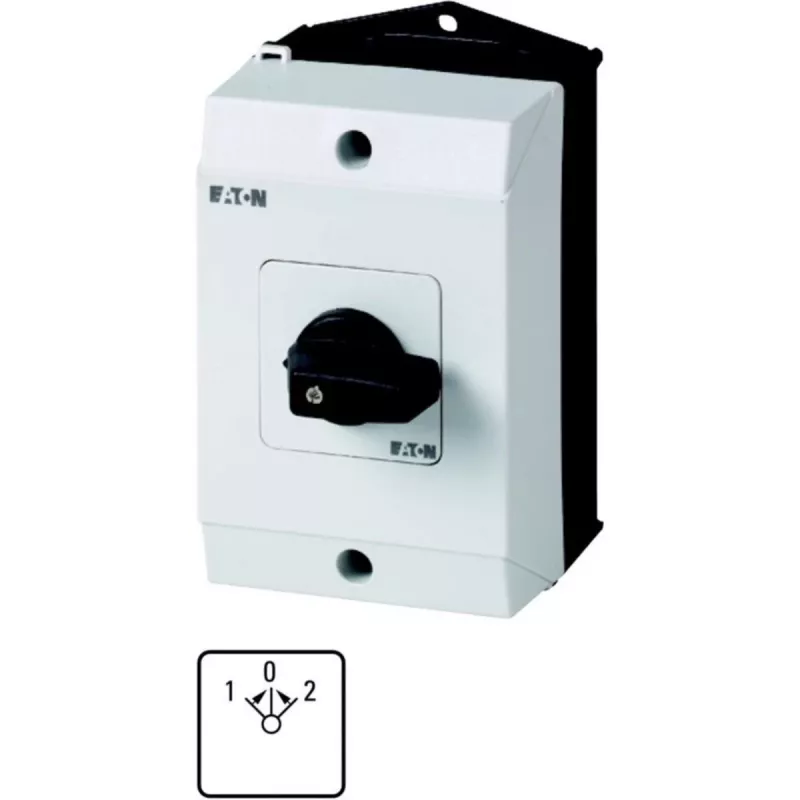 Eaton T0-3-8228/I1 interruptor elétrico, tripolar, preto/branco 207125