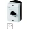 Eaton T0-3-8401/I1 Interruptor de came 3 polos, 20 A, alavanca preta, montagem em painel frontal 207132
