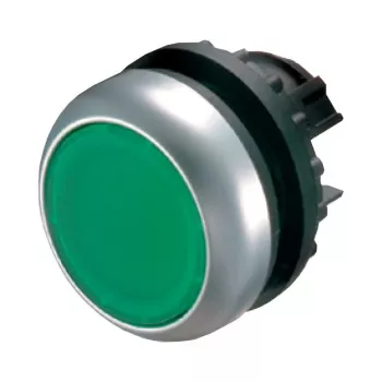 Eaton M22-DR-G Atuador de botão de pressão, saliente, verde, 22,5 mm 216619-GN