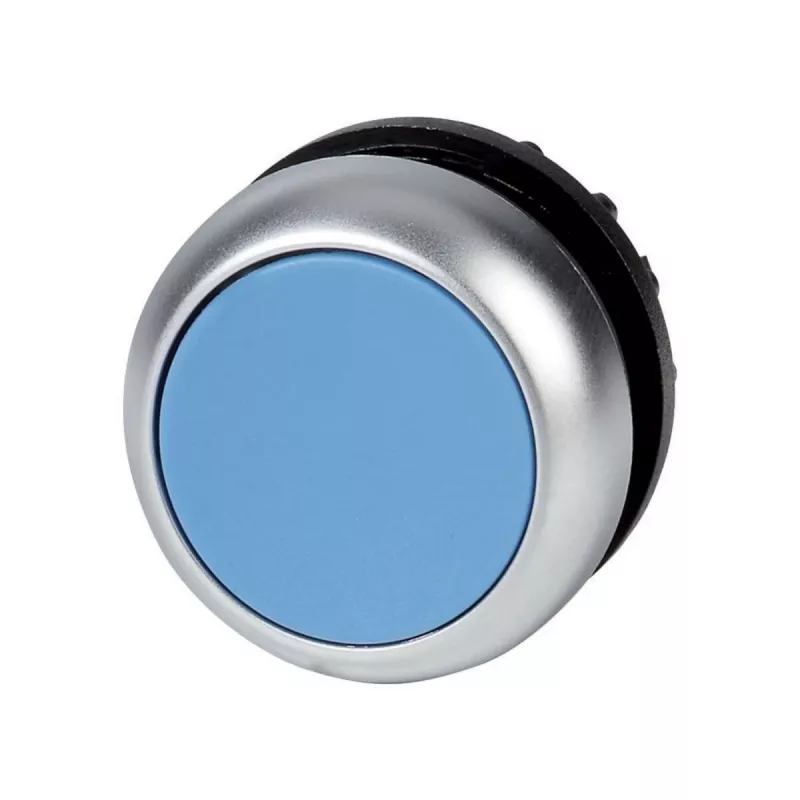 Eaton M22-DR-B botão de pressão, azul, cromado, plástico, IP66/IP67/IP69 216623