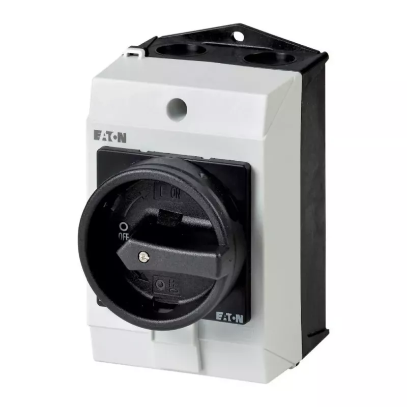 Eaton T0-3-8342/I1/SVB-SW interruptor de alavanca, de 6 polos, preto/branco 207160