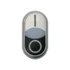 Eaton M22S-DDL-W Acionador de botão de pressão duplo, iluminado, branco 216707