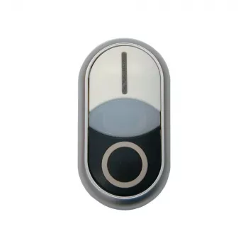 Eaton M22S-DDL-W Acionador de botão de pressão duplo, iluminado, branco 216707