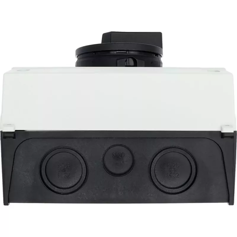 Eaton P3-63/I4/SVB-SW/HI11 interruptor rotativo, de 3 polos, preto/branco 207345