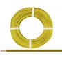 Donau Elektronik 218-38-25 Fio flexível 2 x 0,14 mm² Castanho, Amarelo 25 m